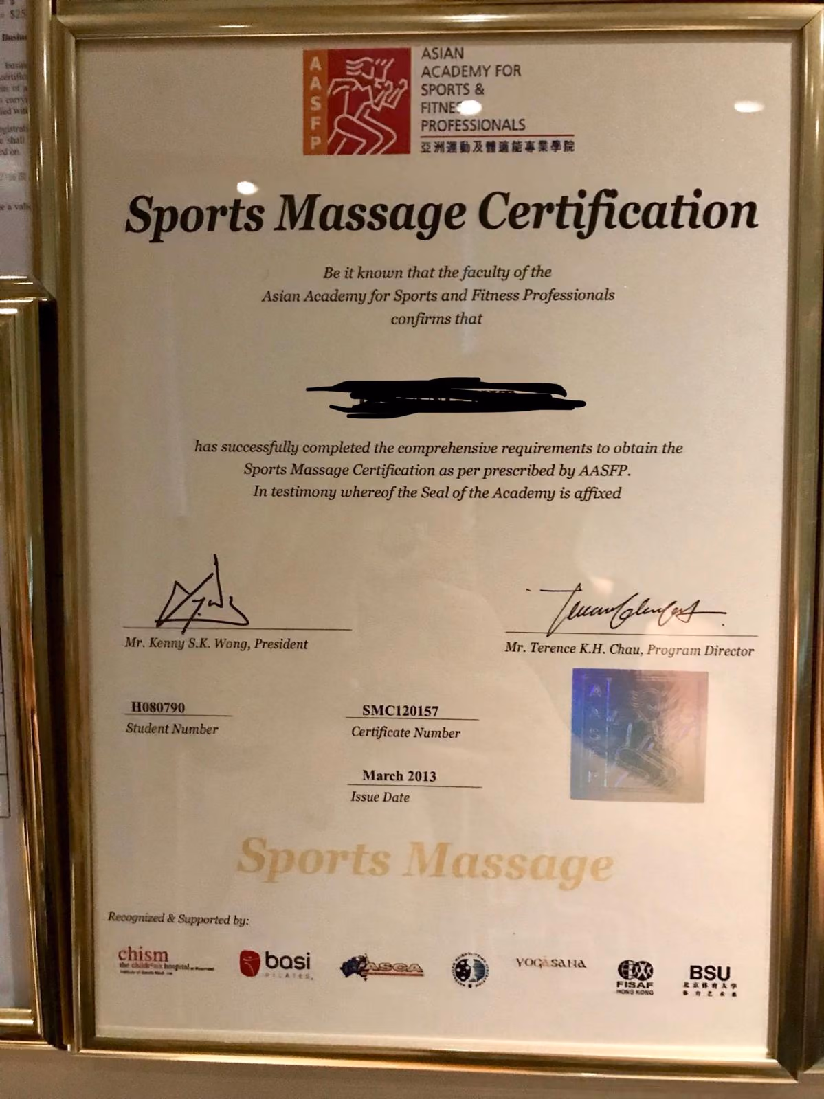 Sports Massage Certification