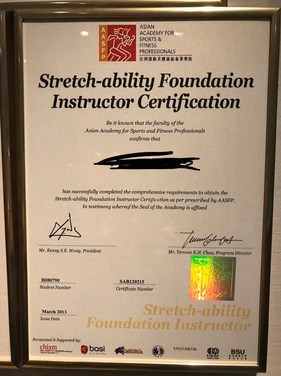 Stretch-ability Foundation Instructor
